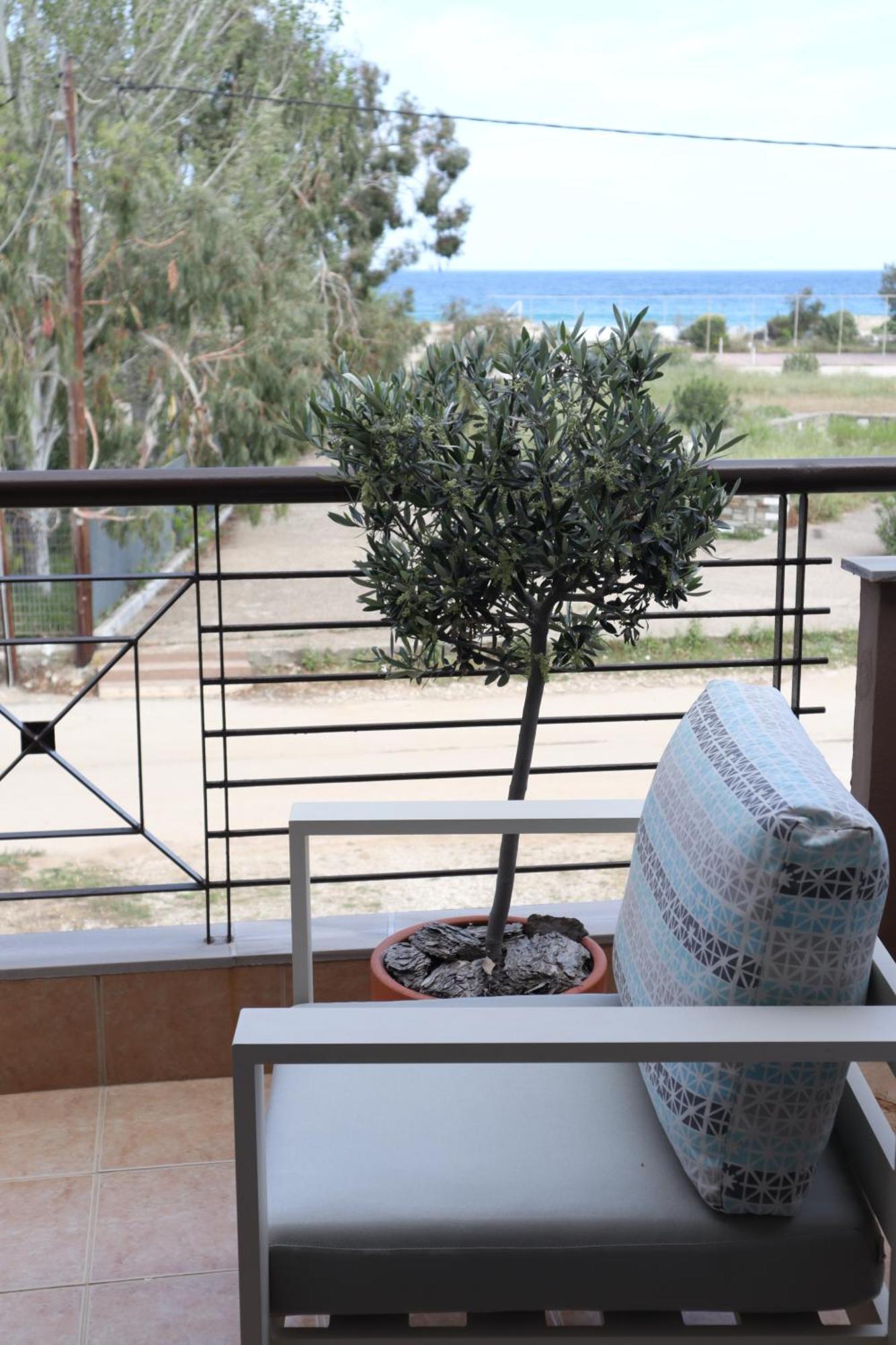 Meltemi Villa Chrisi Ammoudia Exteriör bild