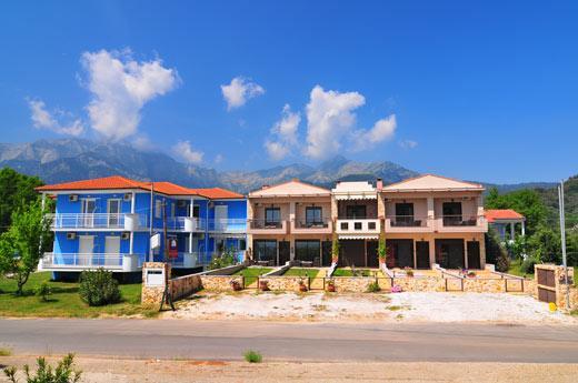 Meltemi Villa Chrisi Ammoudia Exteriör bild